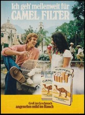 Camel Zigaretten - Reklame Werbeanzeige Original-Werbung 1973 (2)