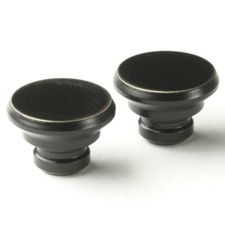 FLASH SOCKET TERMINAL CAPS COVER BLACK BRASSING 4 LEICA M2 M3 MD LM23-NI-A3-BK-L