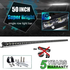 COLIGHT 7/14/20/26/32/38/44/50" LED Light Bar Spot Flood for UTV ATV Truck Boat