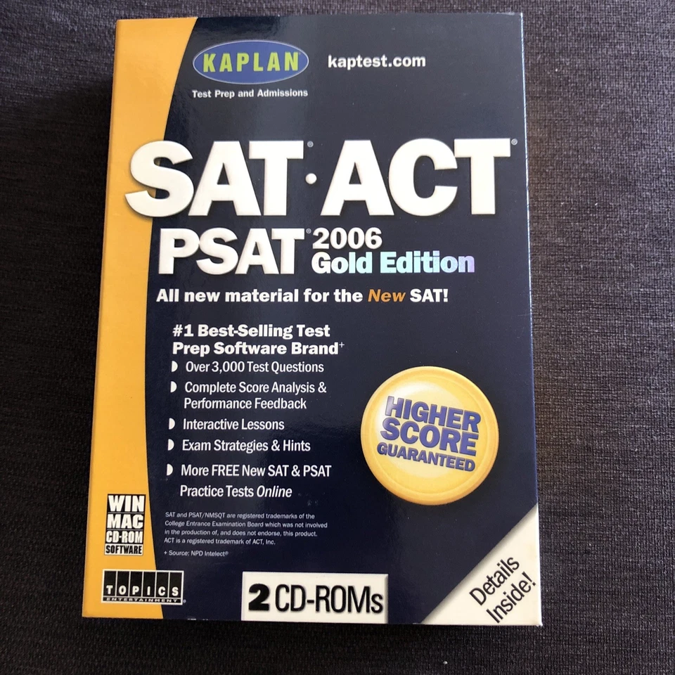 Topics Entertainment SAT/ACT/PSAT 2006 Gold for PC, Mac - Image 2 of 4