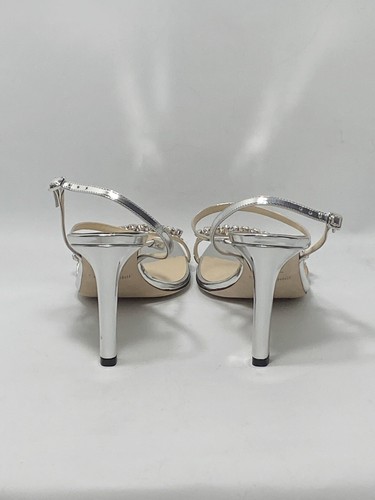 Jimmy Choo Meira Embellished Patent Leather Sandals size 39 - Picture 7 of 13