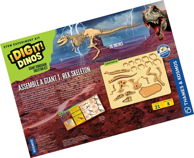 Thames & Kosmos Giant Dinosaur Skeleton Kit Science Experiment Kit | eBay