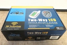 Two-way Lcd Vehicle Security System W 2-way Lcd Remotes Standard Remote
