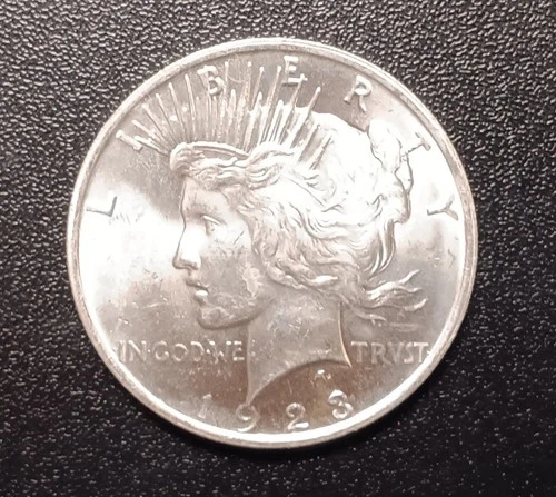 1923 P Peace Silver Dollar BU