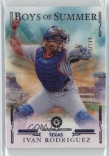 2025 Panini Boys of Summer 23/249 Ivan Rodriguez #21 HOF 0x5p