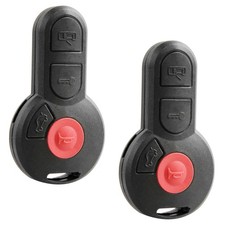 2x Keyless Entry Remote Key Fob For Volkswagen Nbg730956t 2x Keyless Entry Remote Key Fob For Volkswagen Nbg730956t