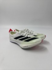 Adidas Adizero Finesse Spikes White Black Lucid Red IH5793 Men  s Sizes 6-8.5