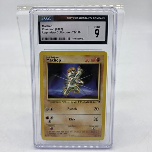 Machop graded CGC 9 for sale on eBay