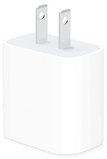 Apple 20W USB-C Power Adapter Wall Charger Genuine OEM Fast Charger White