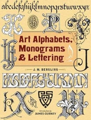 J. M. Bergling Art Alphabets, Monograms, and Lettering (Taschenbuch)