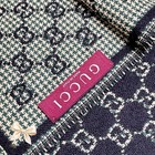 Gucci GG Check Women’s Reversible Women Knit Rectangular Scarf 18×70 in — photo 5