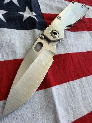 Mick Strider SNG Performance Series- Stonewashed Blade and Scales