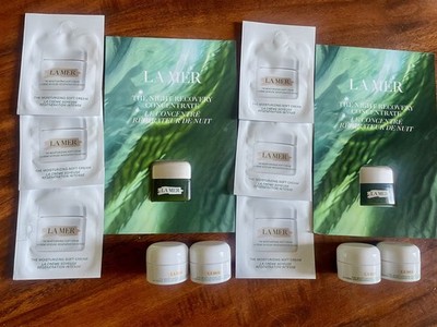 La Mer Sampler: Soft Cream, Fresh Cream, Night Recovery Concentrate - Authentic