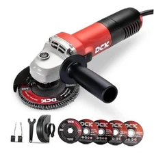 Angle Grinder, 4-1/2-Inch Cut off Tool Grinder, 11,800 RPM with 2 Safety 6.7Amp