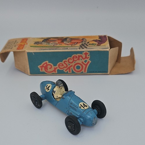 Crescent 1289 Gordini 2.5 Litre GP Racing Car In Blue Good Original Box - Picture 12 of 12