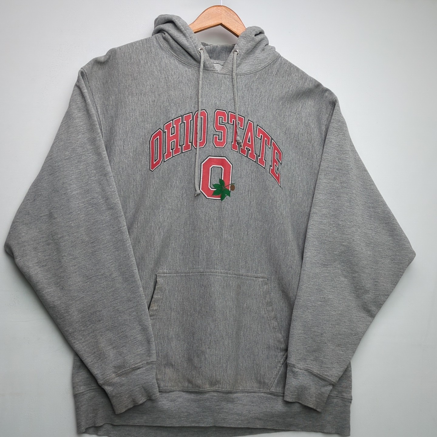 Vtg Steve & Barry’s Ohio State Buckeyes Pullover Hoodie Sweatshirt Men's XL Gray