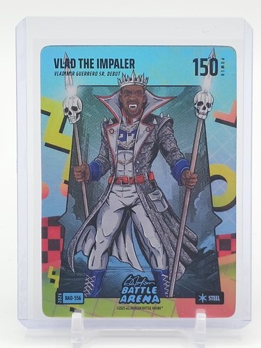 VLADIMIR GUERRERO SR 2025 BO JACKSON BATTLE ARENA STEEL #RAD-556 Q3735