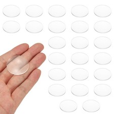 24 Pack Biconvex Lens, 31mm Dia. 65mm Focal Length Optical Lenses