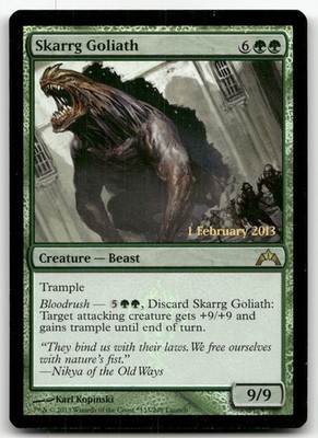Skarrg Goliath #133 (Foil) LP Launch Party & Release Event Promos LARP Magic MTG