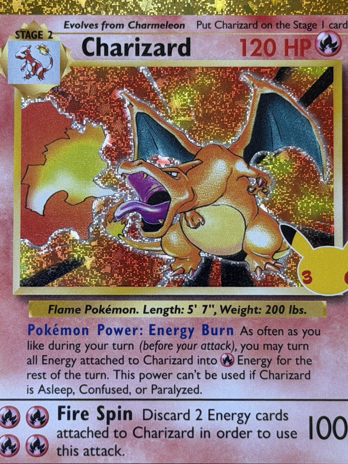 Pokémon 30th Anniversary Celebration Charizard Classic Collection 4/102 NM view 7