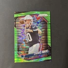 2025 Panini Prizm Drake Maye Green Pulsar