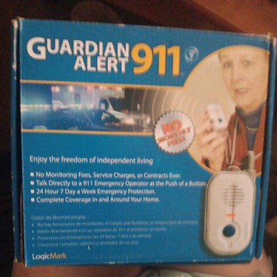 No Contract GUARDIAN ALERT LIFE EMERGENCY MEDICAL 911 ALERT SYSTEM No Fees 