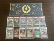 Disney Lorcana First Chapter Full Enchanted Set PSA 9 10 D23 Collection Sealed