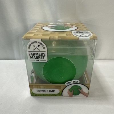 Sunny Days Jumbo Squeezy Fresh Lime Green Squishy Toy Stress Relief Sensory Fun
