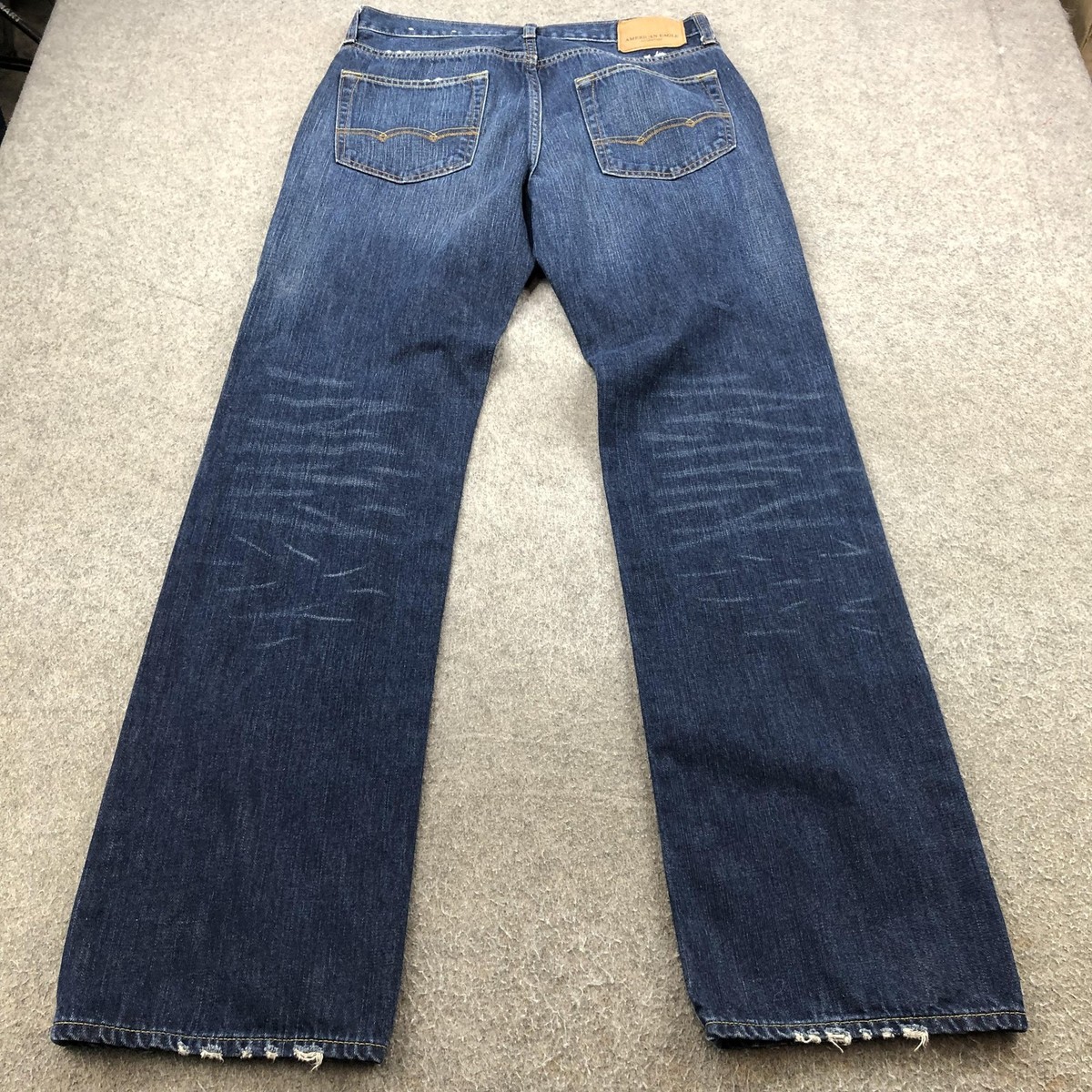 American Eagle Outfitters Jeans Mens 32x36 Blue Medium Wash