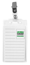 50 Pcs Pack Badge Holder 60x93 Mm. C / Clip