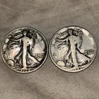 (2) WALKING LIBERTY COINS ( 1928 & 1942) - Low Start!