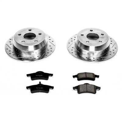 Power Stop K2151 Z23 Daily Driver Brake Pad and Z23 Evolution Brake Rotor Kit