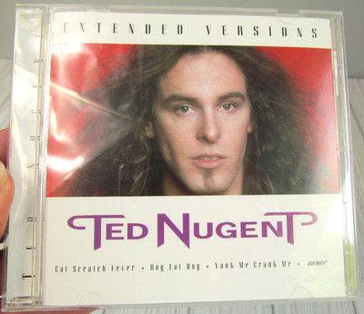 Extended Versions by Ted Nugent CD 2005 Sony BMG Cat Scratch Fever 10 Tracks A6