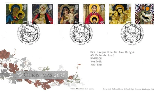GB Comm/FDC - Christmas 2005 - Edinburgh -  205 (RM999)
