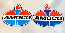 Amoco Handmade Acrylic & Vinyl Sign-NOT Crummy Printed Tin-Oil & Gas Garage Art