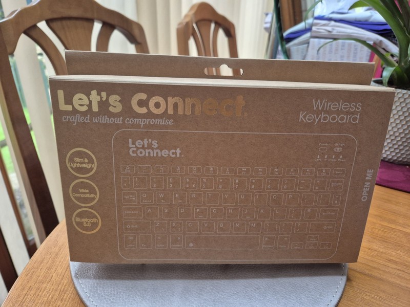 Let's Connect Mechanical Keyboard  Mini Size Bluetooth