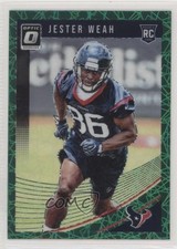 2018 Donruss Optic Rookies Green Velocity Prizm Jester Weah #143 2r8