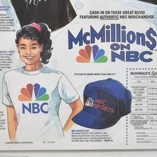 1990 McDonald's Restaurant McMillions NBC Sports SNL Saturday Night Live Order