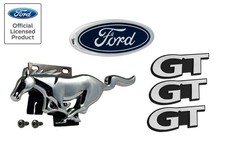 1999-2004 Ford Mustang Gt Front Grille Running Horse Fender Trunk Emblems