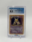 Alakazam Pokémon 1999 Base Set Unlimited 1/102 Holo Graded CGC 8.5 SPANISH.