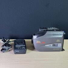 PANASONIC PV-D209D VHSC Camcorder with Battery Charger - UNTESTED - SEE PICTURES