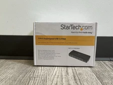 NEW StarTech.com 7 Port SuperSpeed USB 3.0 Hub Sealed