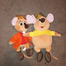 Disneyland Paris Gus & Jaq Cinderella Mouse Plush Teddy