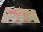 Decorative License  Plate Tag - Metal - Morristown Mercury Merkur Lincoln