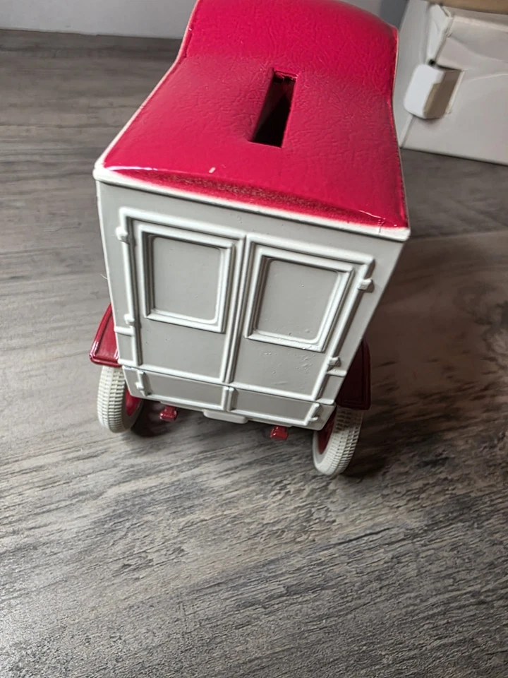 老式 ERTL 1905 福特送货汽车银行 AMOCO 油气压铸 1/25 美国制造 — 第 4/4 张图片