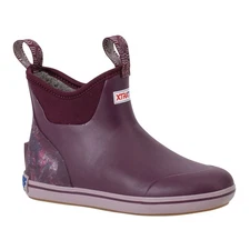 XTRATUF Women's 6in Ankle Trolling Pack Purple Deck Boot (XWAB-5TP)