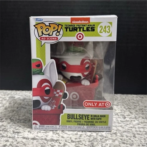Funko Pop! Vinyl Bullseye as Raphael TMNT Ad Icons #243 Target Exclusive