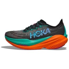 Hoka One One Mach X 2 Black Electric Aqua 1155119-bcq