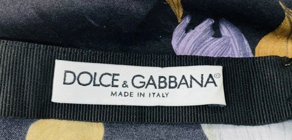Falda floral de seda elástica Dolce & Gabbana para mujer talla 42/6 necesita dobladillo muy buena Foto 2 de 3