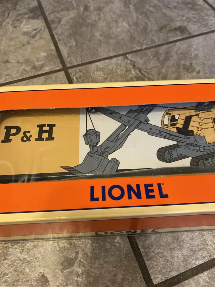 Lionel 6-16978 Milwaukee Road Flat Car w/P&H Shovel Kit   0-027  NIB - Image 3 of 4